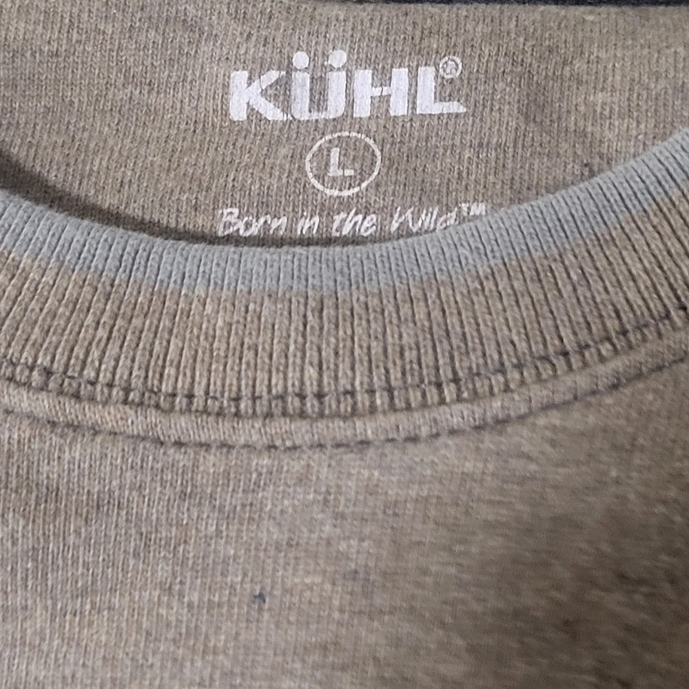 Kuhl Men's Tan Crewneck Sweater